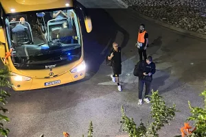 Φώτος kerkida από την άφιξη της ΑΕΛ