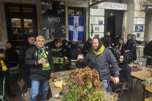 Το pre game party στην "πλατεία Jadranski" (Φώτος/Βίντεο Kerkida)