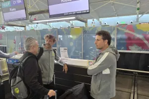 (Φώτος) Το Kerkida.net... πέταξε μαζί με την ΑΕΚ για Κροατία