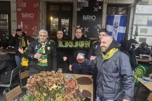 Το pre game party στην "πλατεία Jadranski" (Φώτος/Βίντεο Kerkida)