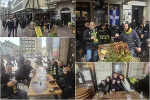 Το pre game party στην "πλατεία Jadranski" (Φώτος/Βίντεο Kerkida)