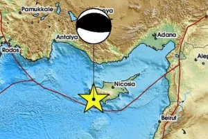 (16:23) Ταρακουνήθηκε ξανά η Κύπρος