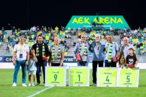 ΑΕΚ - Ομόνοια Αραδίππου: Με αρκετό άγχος και... σφραγίδα Μιλίσεβιτς πήραν τη νίκη οι "κιτρινοπράσινοι"