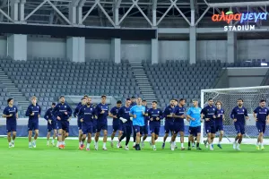 (Φώτος) Ανεβάζει ρυθμούς η Εθνική μας