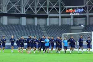 (Φώτος) Ανεβάζει ρυθμούς η Εθνική μας
