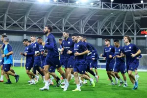 (Φώτος) Ανεβάζει ρυθμούς η Εθνική μας