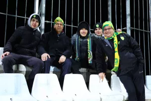 (ΦΩΤΟΣ) Ο κόσμος της ΑΕΚ στο "Stadion HNK Rijeka"