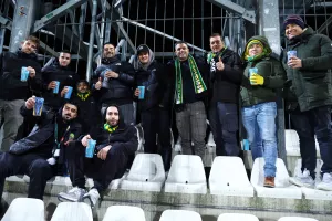 (ΦΩΤΟΣ) Ο κόσμος της ΑΕΚ στο "Stadion HNK Rijeka"