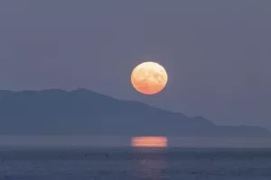Ορατό σε λίγες ώρες το «φεγγάρι του Κάστορα» - Πορτοκαλί η δεύτερη υπερπανσέληνος του χρόνου