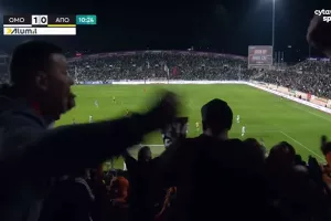 (Βίντεο) Η έκρηξη... στο γκολ του Κόρμπου!