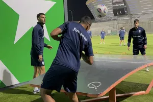 (Βίντεο kerkida) Προπόνηση με teqball