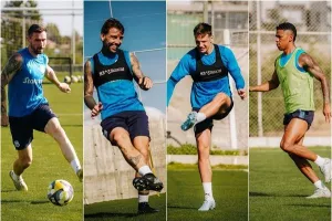 Φουλάρουν... ενόψει ΑΕΛ (Φώτος)