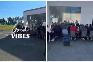 Χαλάρωση...με μπάρμπεκιου (βίντεο)