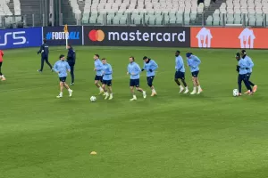 Η προπόνηση στο "Allianz Stadium" (Φώτος/Βίντεο)