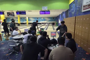 Φώτος του τελικού του τουρνουά bowling