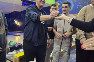 Φώτος του τελικού του τουρνουά bowling