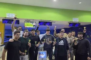 Φώτος του τελικού του τουρνουά bowling