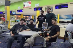 Φώτος του τελικού του τουρνουά bowling