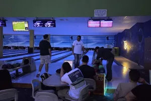Φώτος του τελικού του τουρνουά bowling