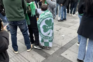(Βίντεο-Φώτος kerkida) "Πράσινο" pre-game στη Βιέννη