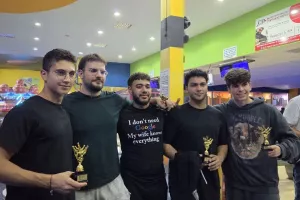 Φώτος του τελικού του τουρνουά bowling