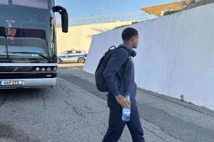 (Φώτος Kerkida) Η άφιξη του Εθνικού Άχνας