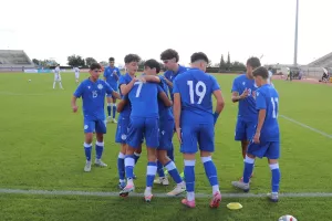 (Φώτος) Φιλική νίκη με χατ-τρικ του Αλέξανδρου Σκέντερ