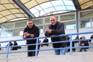 (Φώτος) Φιλική νίκη με χατ-τρικ του Αλέξανδρου Σκέντερ