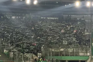 Ο κόσμος της Ομόνοιας στο ''Allianz Stadion" (ΦΩΤΟΣ)