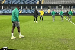 (Φώτος kerkida) Βόλτα των παικτών στο “Gamla Ullevi”