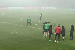 (ΒΙΝΤΕΟ/ΦΩΤΟΣ Kerkida) Προπόνηση η Ομόνοια σε ομιχλώδες τοπίο!