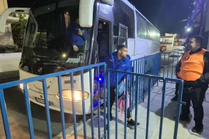 (Φώτος Kerkida) Η άφιξη της Ομόνοιας Αραδίππου