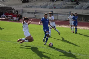 (Φώτος) Φιλική νίκη με χατ-τρικ του Αλέξανδρου Σκέντερ