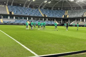 (Φώτος kerkida) Βόλτα των παικτών στο “Gamla Ullevi”