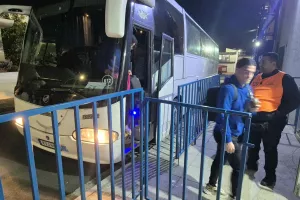 (Φώτος Kerkida) Η άφιξη της Ομόνοιας Αραδίππου