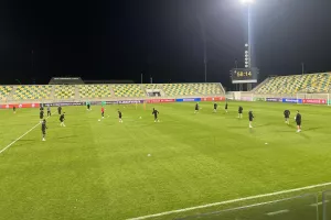 (Φώτος kerkida) Η προπόνηση της Shkendija