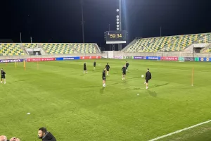 (Φώτος kerkida) Η προπόνηση της Shkendija