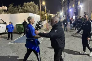 (ΦΩΤΟΣ kerkida) Η άφιξη της Ανόρθωσης