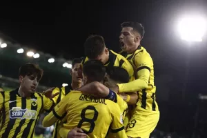 AEK: Έφτασε τους 9 κερδισμένους βαθμούς από το 90’ και μετά