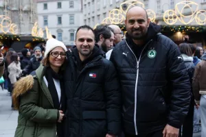 Πανικό... οι Ομονοιάτες στο κέντρο της Βιέννης (Φώτος/Βίντεο kerkida)
