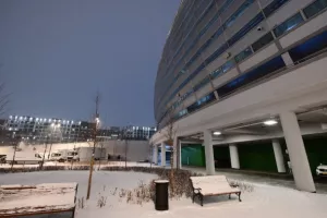 Mέσα στην Astana Arena με... κοντομάνικο και έξω χιονιάς!