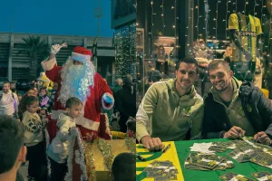 (Φώτος) Το Χριστουγεννιάτικο Fan Day της ΑΕΚ