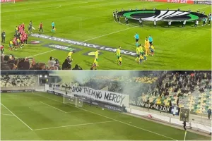 Είσοδος, υποδοχή και... προτροπή: "Show them no mercy" (Βίντεο Kerkida)