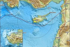 Σεισμός 3,5 Ρίχτερ τα ξημερώματα στην Κύπρο
