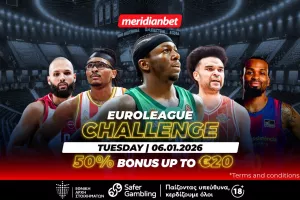 Euroleague Challenge με 50% μπόνους που δεν πρέπει να αφήσεις ανεκμετάλλευτο! 