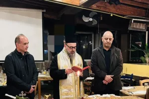 (ΣΔΚ/Φώτος) Αγιασμός, κοπή βασιλόπιτας και στήριξη στους Κύπριους ρεφ
