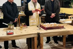 (ΣΔΚ/Φώτος) Αγιασμός, κοπή βασιλόπιτας και στήριξη στους Κύπριους ρεφ