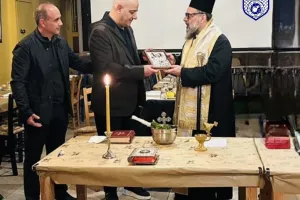 (ΣΔΚ/Φώτος) Αγιασμός, κοπή βασιλόπιτας και στήριξη στους Κύπριους ρεφ