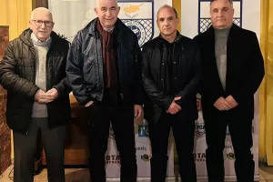(ΣΔΚ/Φώτος) Αγιασμός, κοπή βασιλόπιτας και στήριξη στους Κύπριους ρεφ