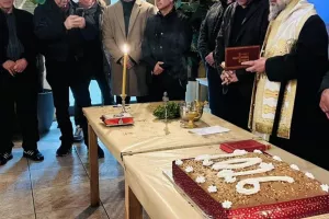 (ΣΔΚ/Φώτος) Αγιασμός, κοπή βασιλόπιτας και στήριξη στους Κύπριους ρεφ